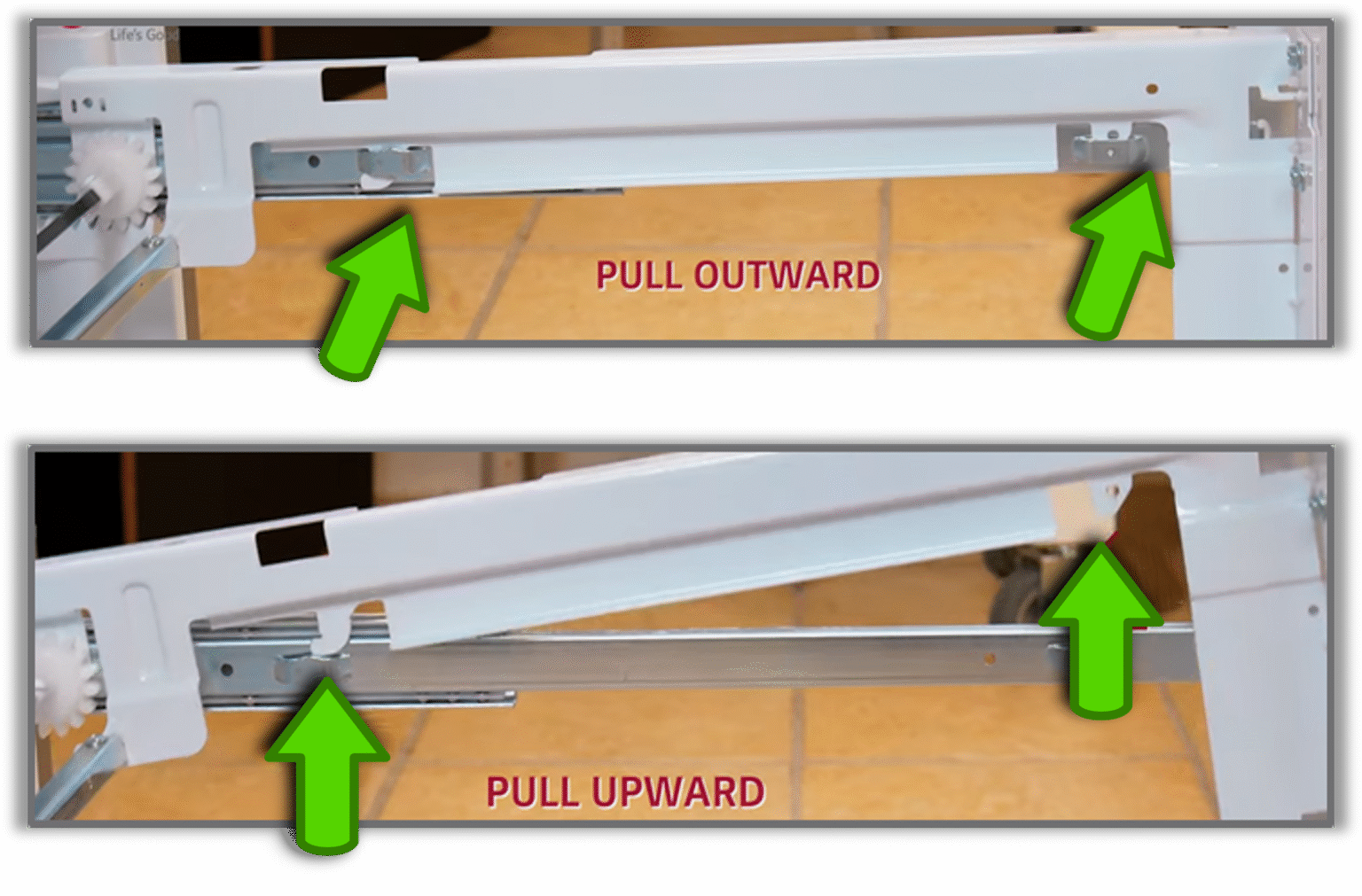 Top Symptom Refrigerator: Freezer Rail Removal – LG No Cool Troubleshooting